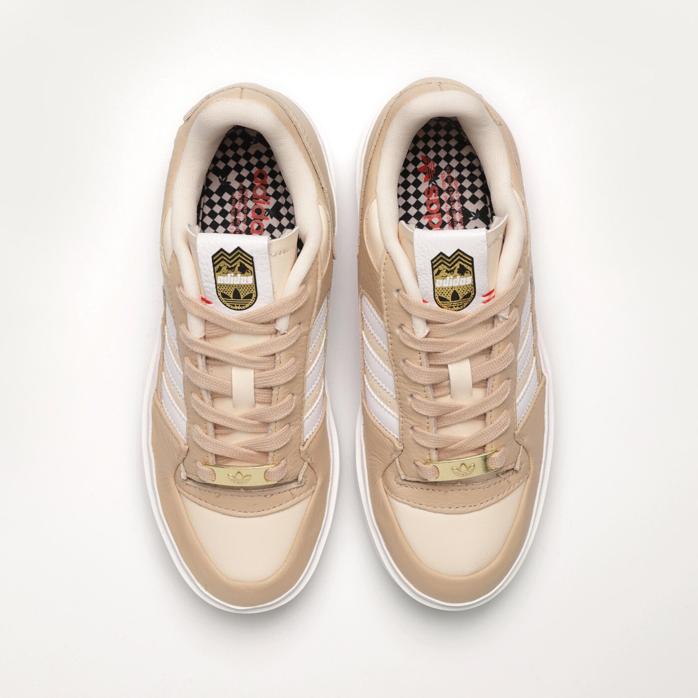 Дамски маратонки ADIDAS FORUM BONEGA W if4829 цвят бежов