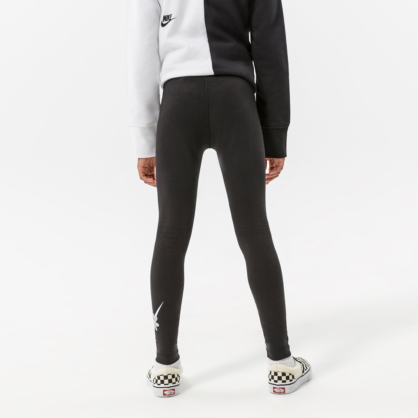 Детски панталони NIKE КЛИН G NSW ESSNTL LGGNG ENERGY GIRL dm8390-010 цвят черен