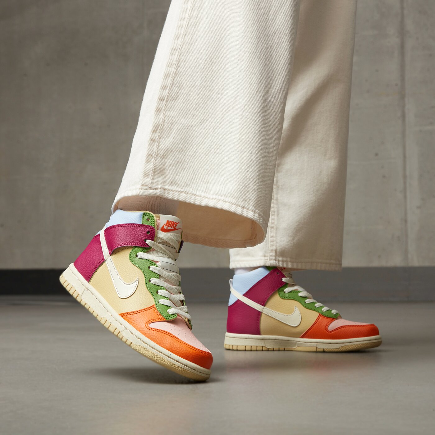 Детски маратонки NIKE DUNK HIGH NN GS dz5638-500 цвят многоцветен