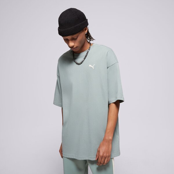 Мъжка тениска PUMA ТЕНИСКА WARDROBE ESS OVERSIZED TEE 629646 30 цвят зелен