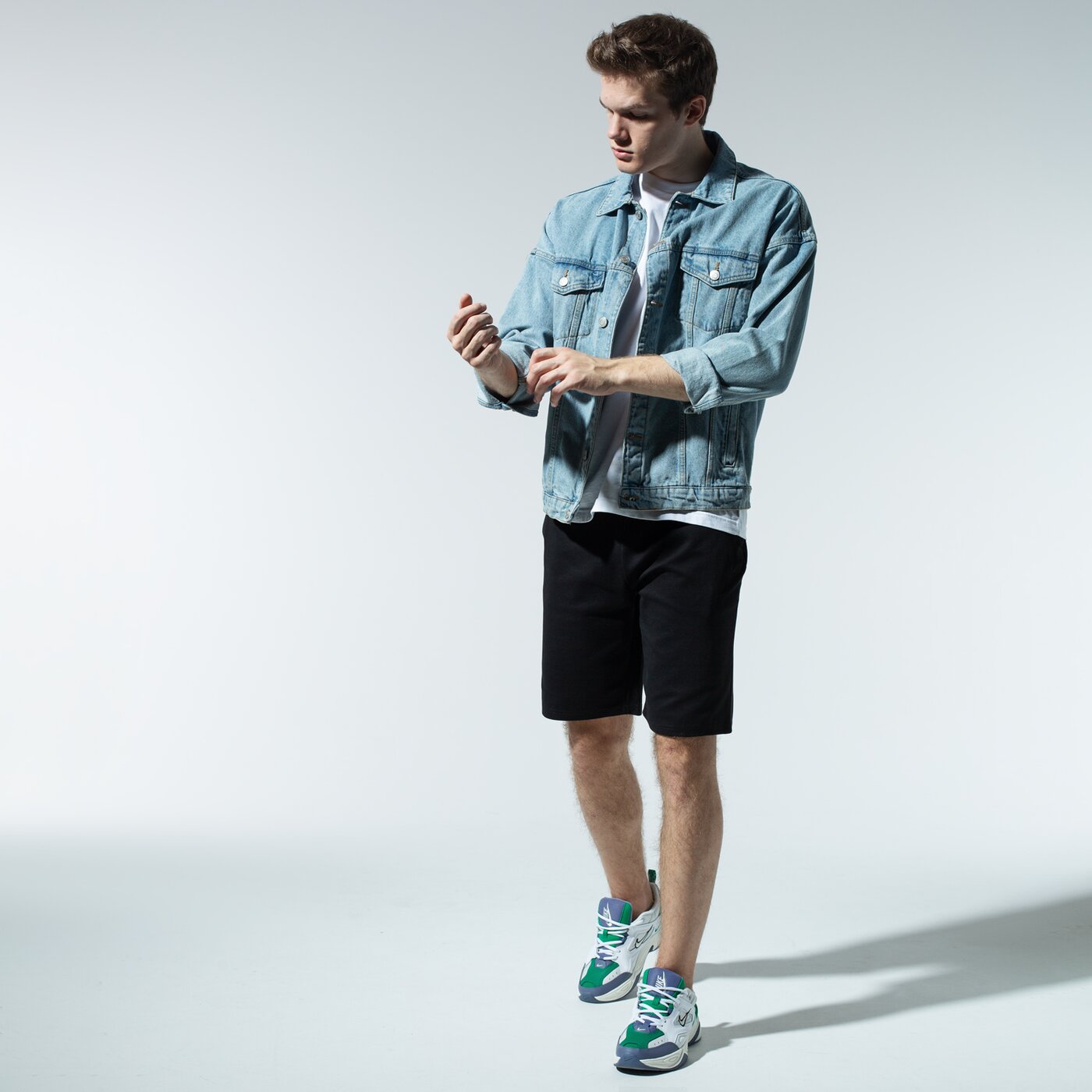 Мъжки къси панталони HAHA66 ШОРТИ ELASTIC SHORTS ha120szm84001 цвят черен