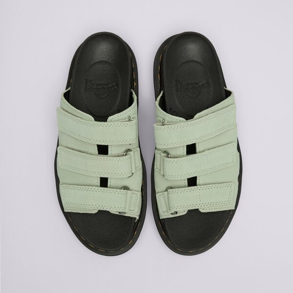 Дамски чехли и сандали DR.MARTENS RAINE SLIDE dm40521300 цвят зелен