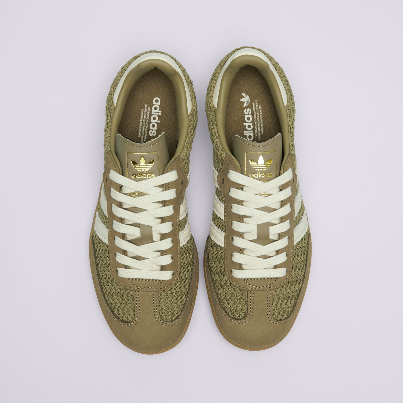 Дамски маратонки ADIDAS SAMBA OG W jr9447 цвят кафяв