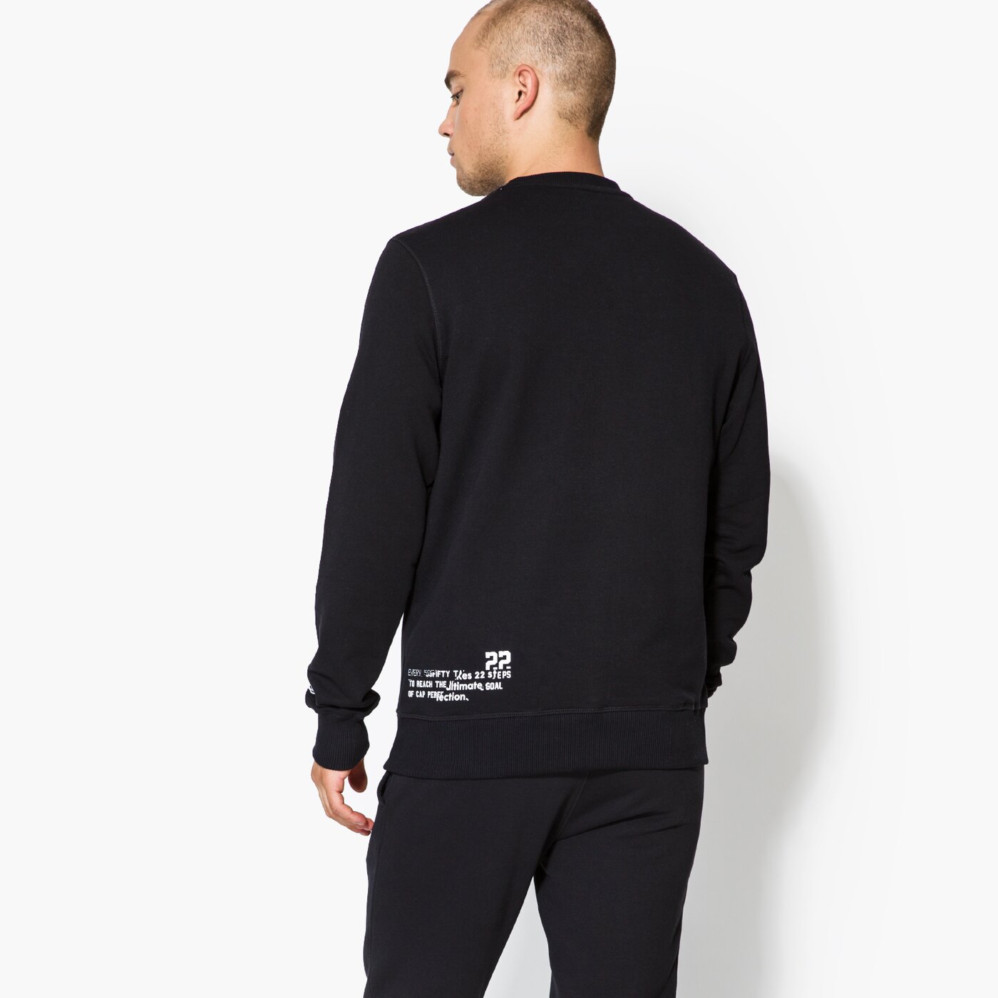 Мъжки суичър NEW ERA СУИТЧЪР ORIGINATORS CREW NECK NE BLK 11459494 цвят черен