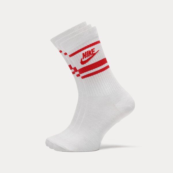 Дамски чорапи NIKE ESSENTIAL STRIPE SOCKS (3 PACKS)  dx5089-102 цвят бял