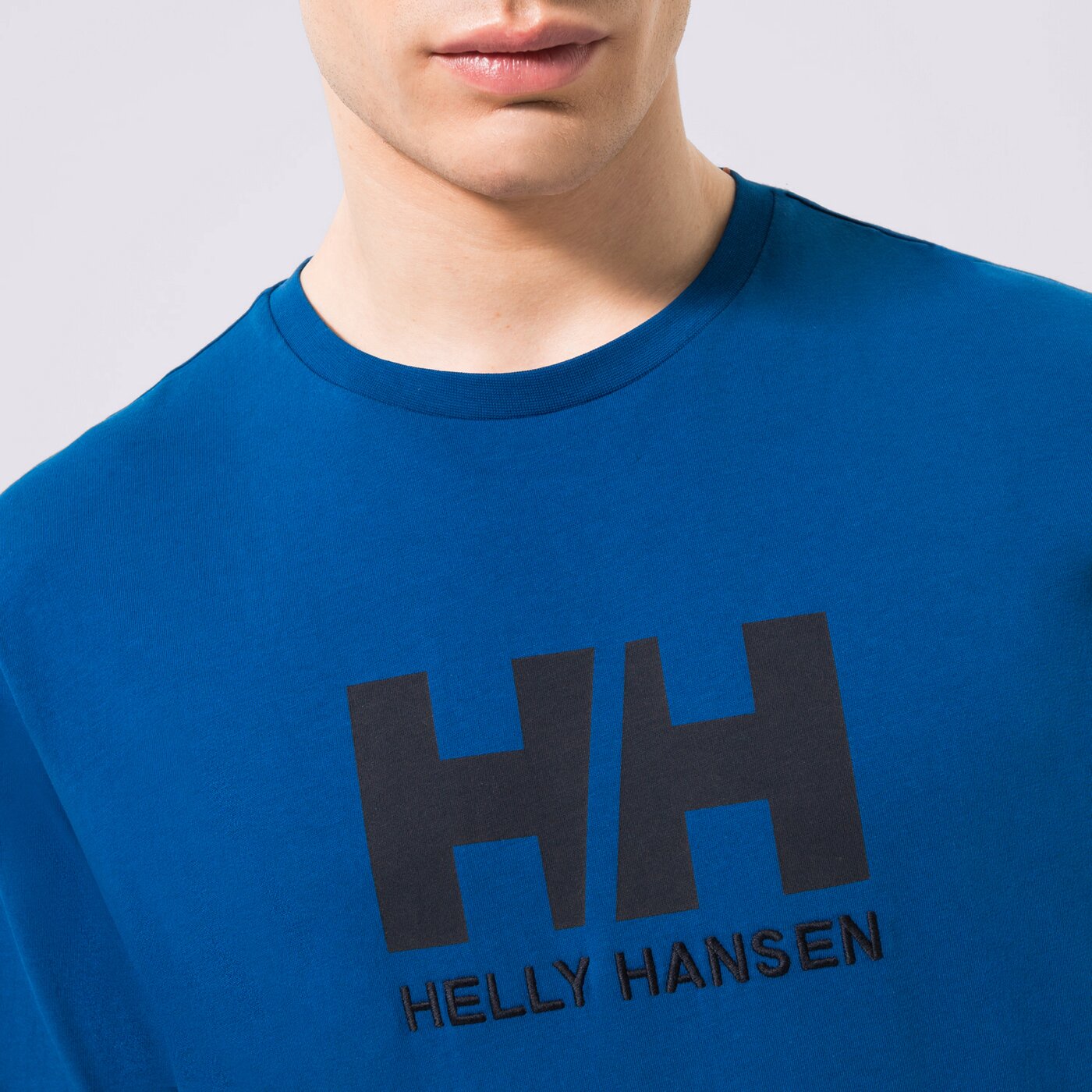 Мъжка тениска HELLY HANSEN ТЕНИСКА HH LOGO ТЕНИСКА 33979606 цвят тъмносин