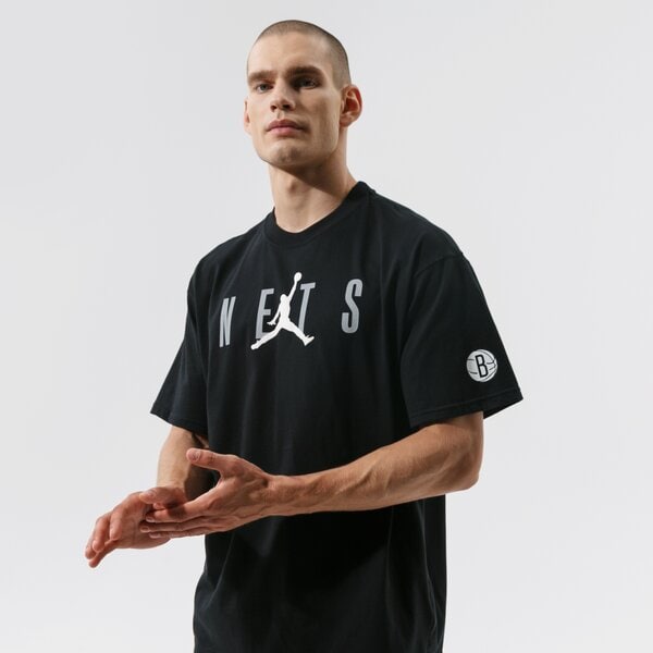 Мъжка тениска NIKE ТЕНИСКА BKN M NK CTS JDN STMT SS TEE NBA da6502-010 цвят черен