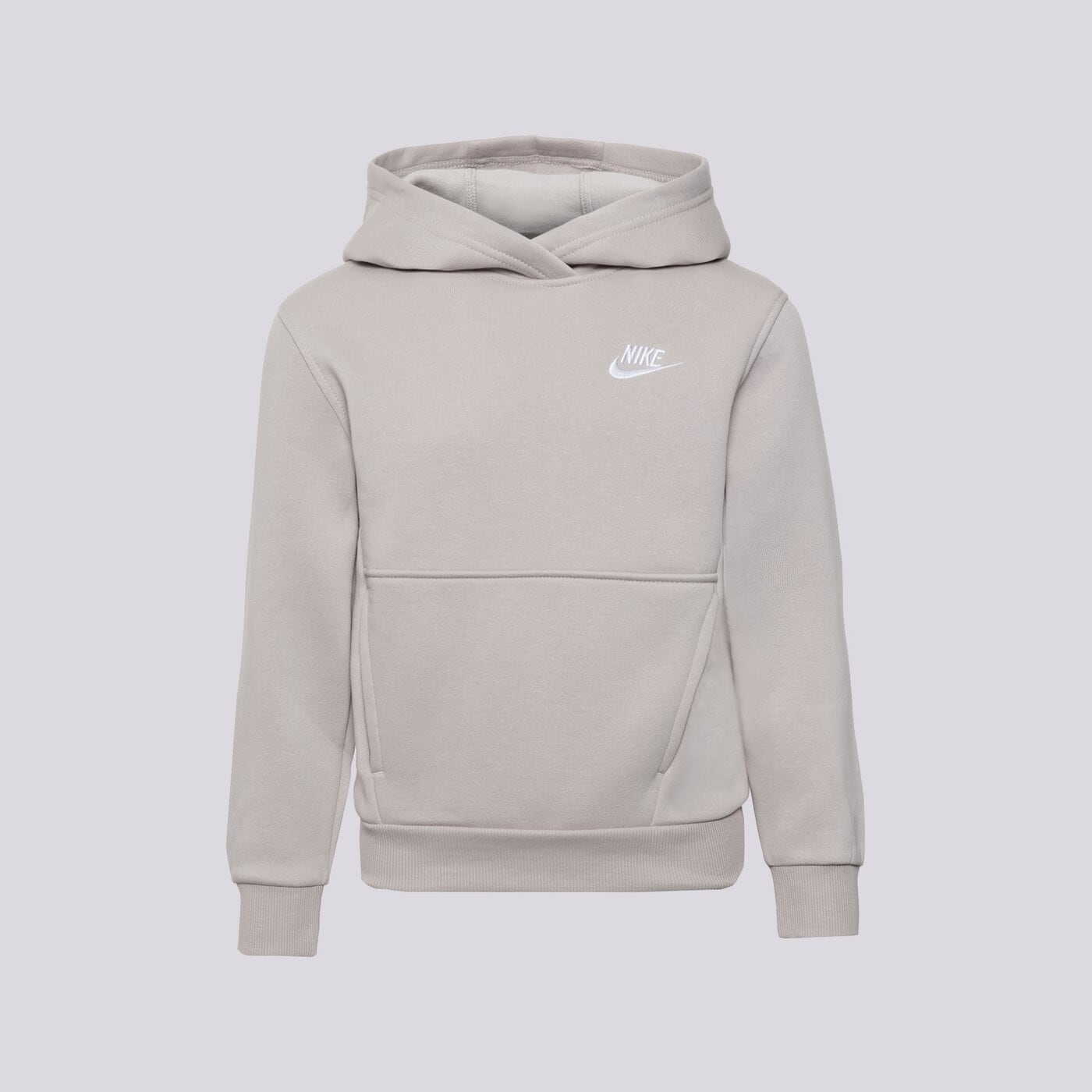 Детски суичър NIKE СУИТЧЪР С КАЧУЛКА K NSW CLUB FLC HDY LBR BOY fd3000-009 цвят бежов