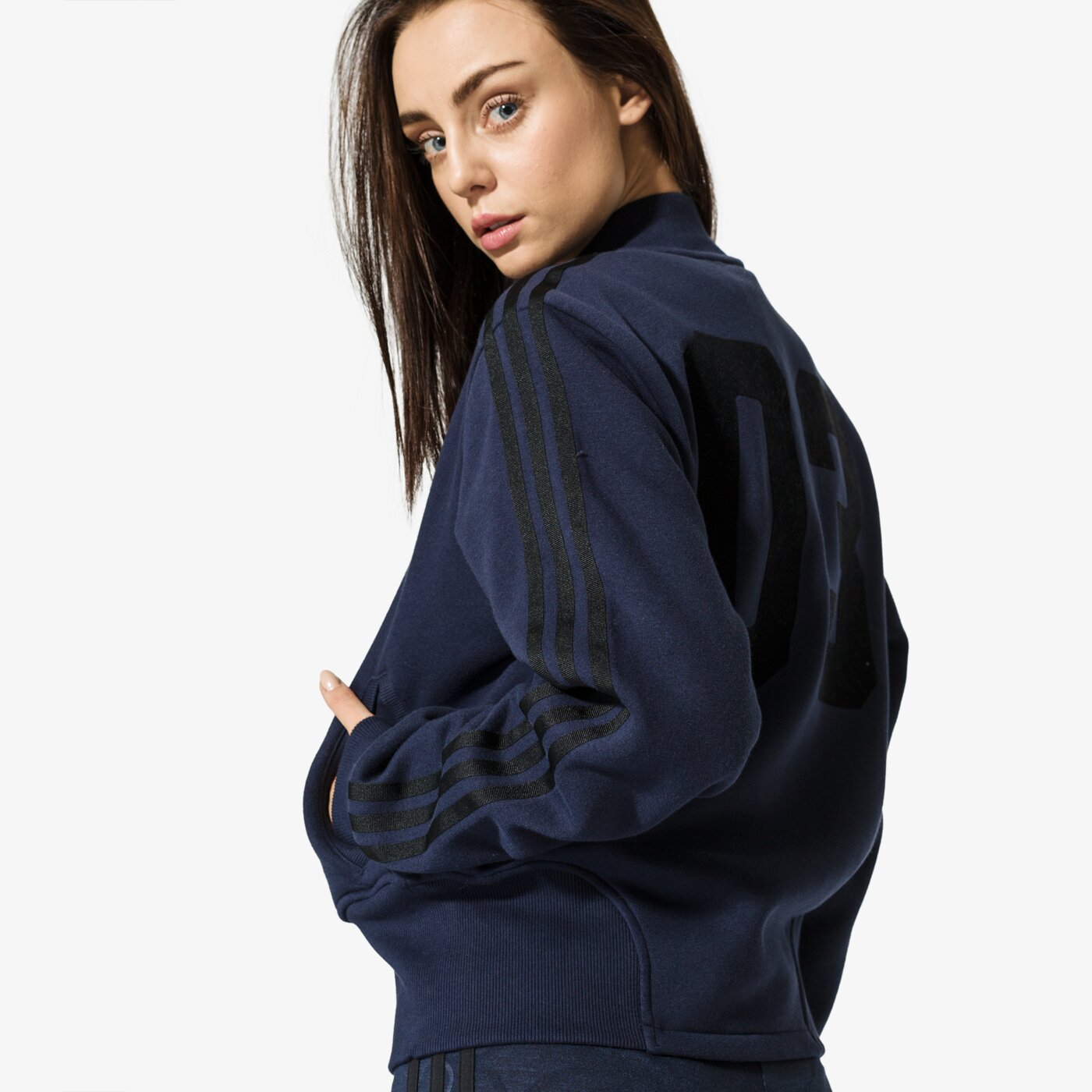 Дамско зимно яке ADIDAS ЯКЕ COLLEGIATE TT bs4314 цвят тъмносин