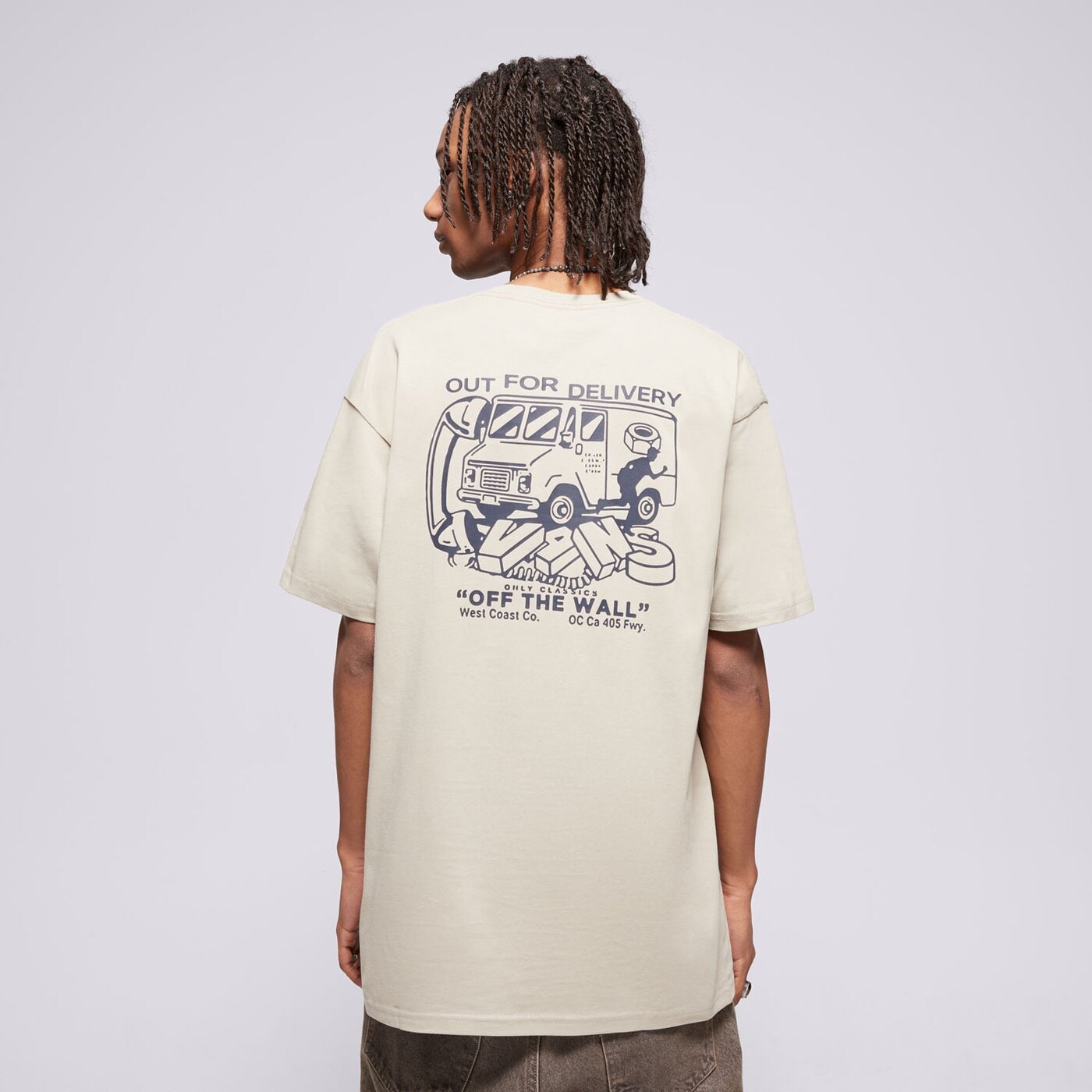 Мъжка тениска VANS ТЕНИСКА NEXT SТОП SS vn000nhpzuj цвят бежов