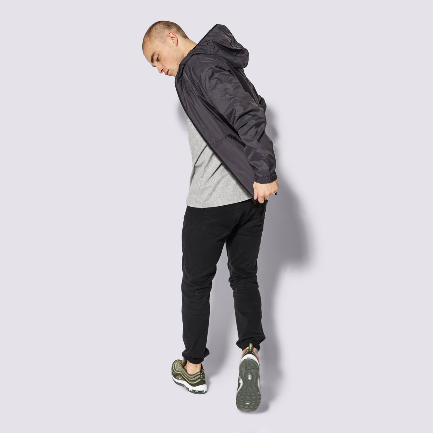 Мъжка тениска ADIDAS ТЕНИСКА SS TREFOIL ТЕНИСКА cy4574 цвят сив