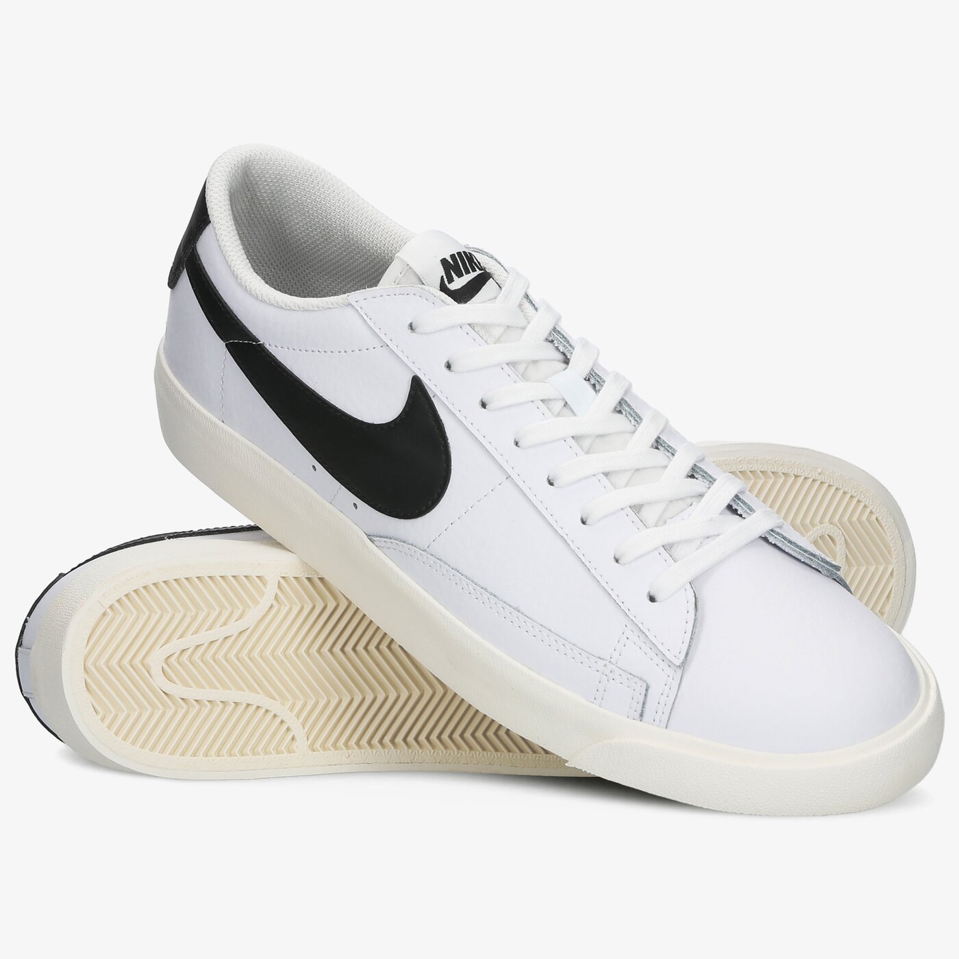 Мъжки маратонки NIKE BLAZER LOW LEATHER ci6377-101 цвят бял