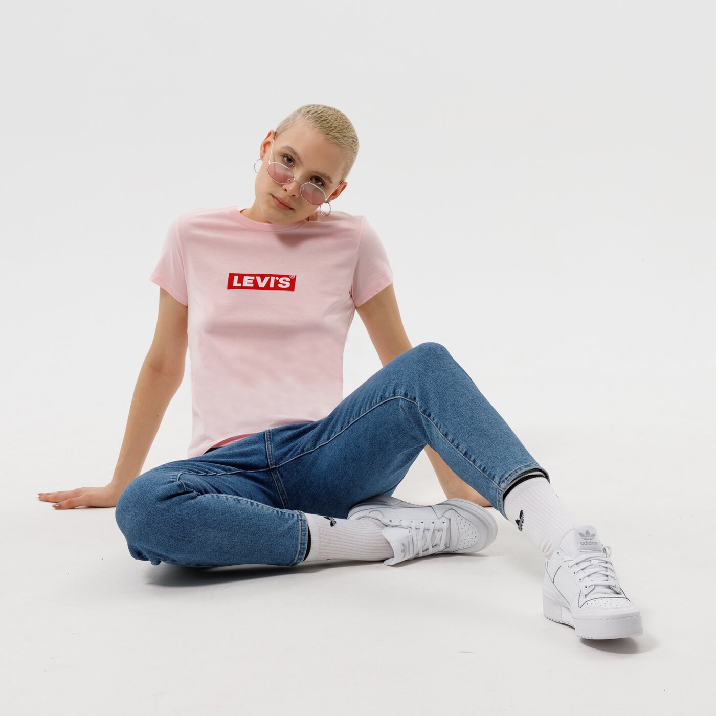 Дамска тениска LEVI'S ТЕНИСКА WT-GRAPHIC TEES a2086-0022 цвят розов