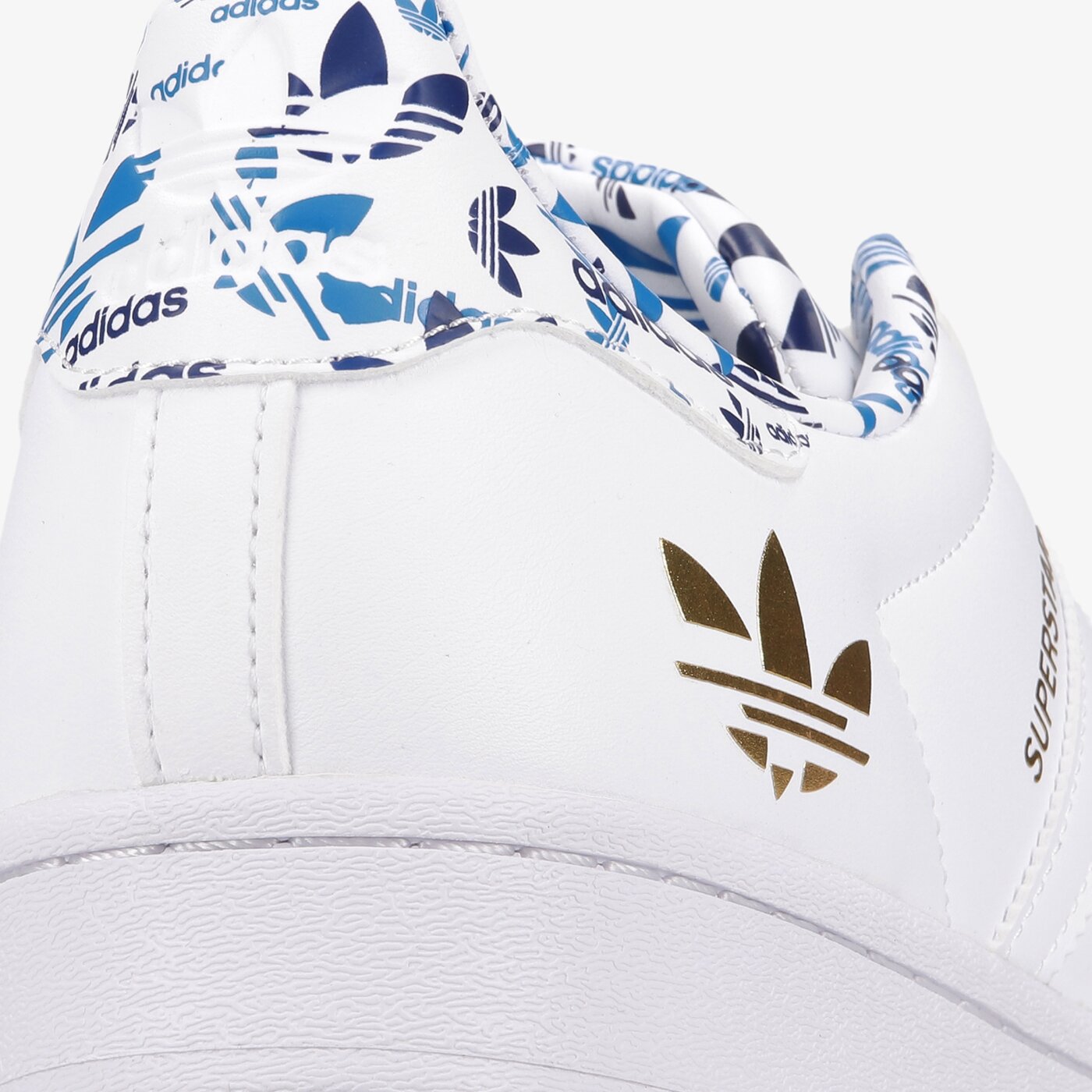 Мъжки маратонки ADIDAS SUPERSTAR  h00186 цвят бял