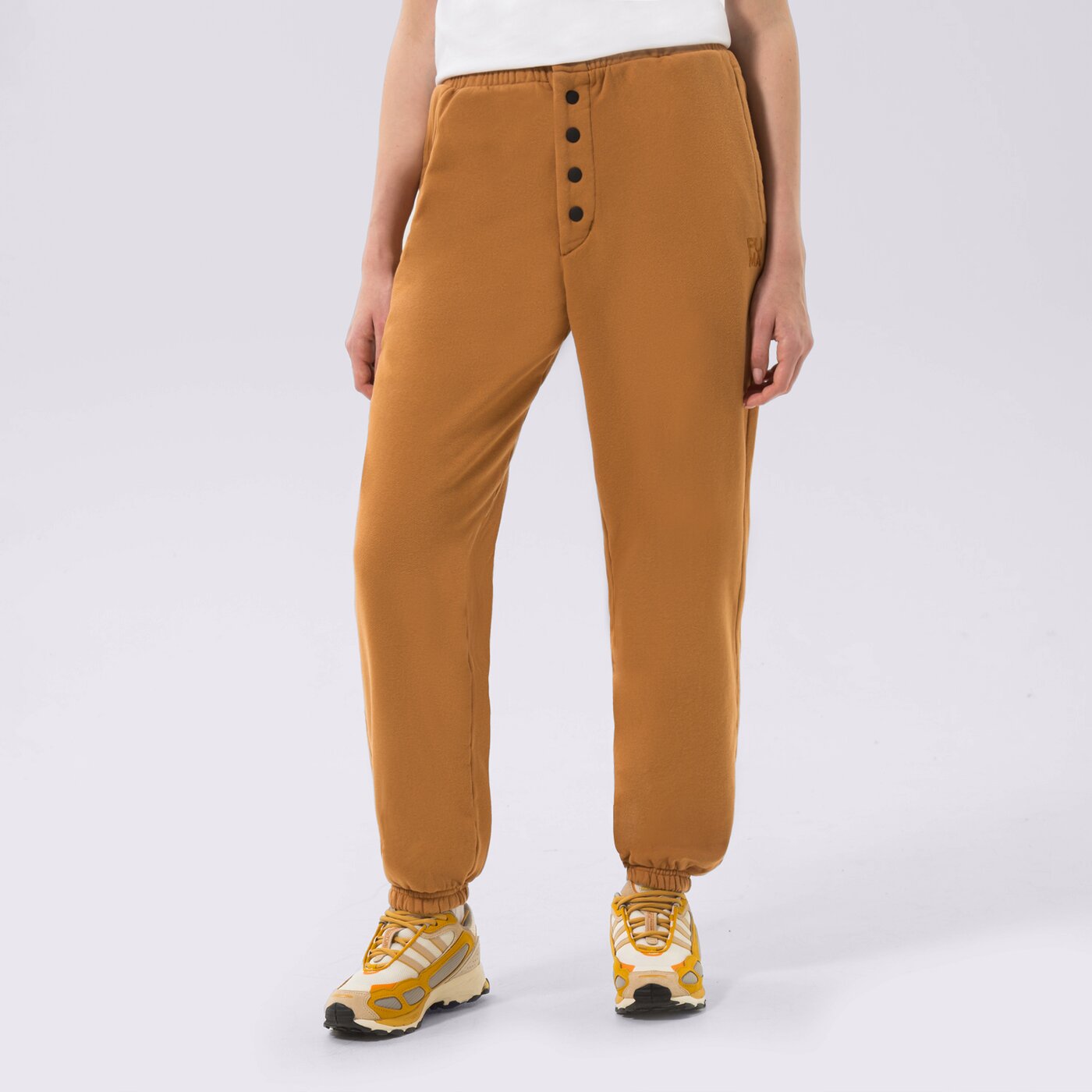 Дамски панталони PUMA ПАНТАЛОНИ PUMA INFUSE SWEATPANTS 535644-74 цвят горчица