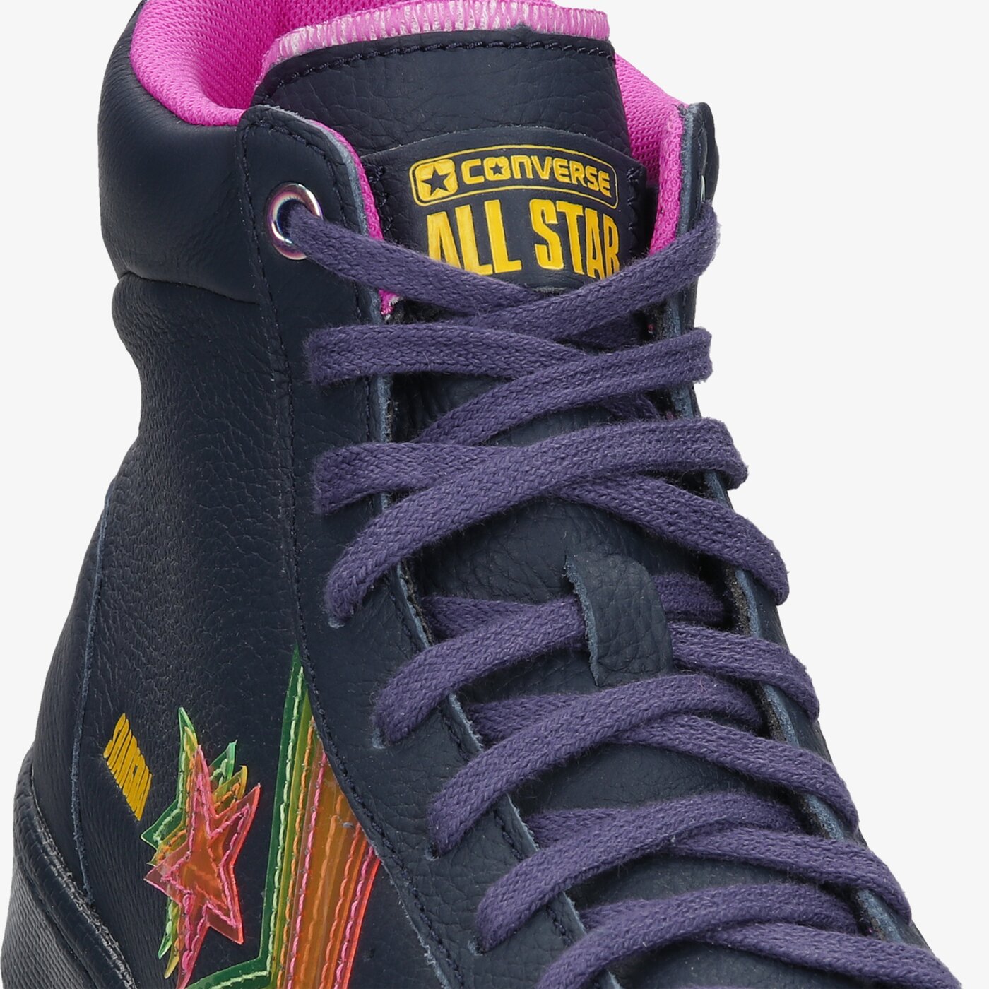 Мъжки маратонки CONVERSE PRO LEATHER (FOXING RAND+HEEL O'LAY) 170237c цвят черен