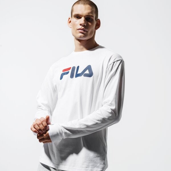 Мъжка тениска FILA ТЕНИСКА PURE LONG SLEEVE SHIRT 681092m67 цвят бял