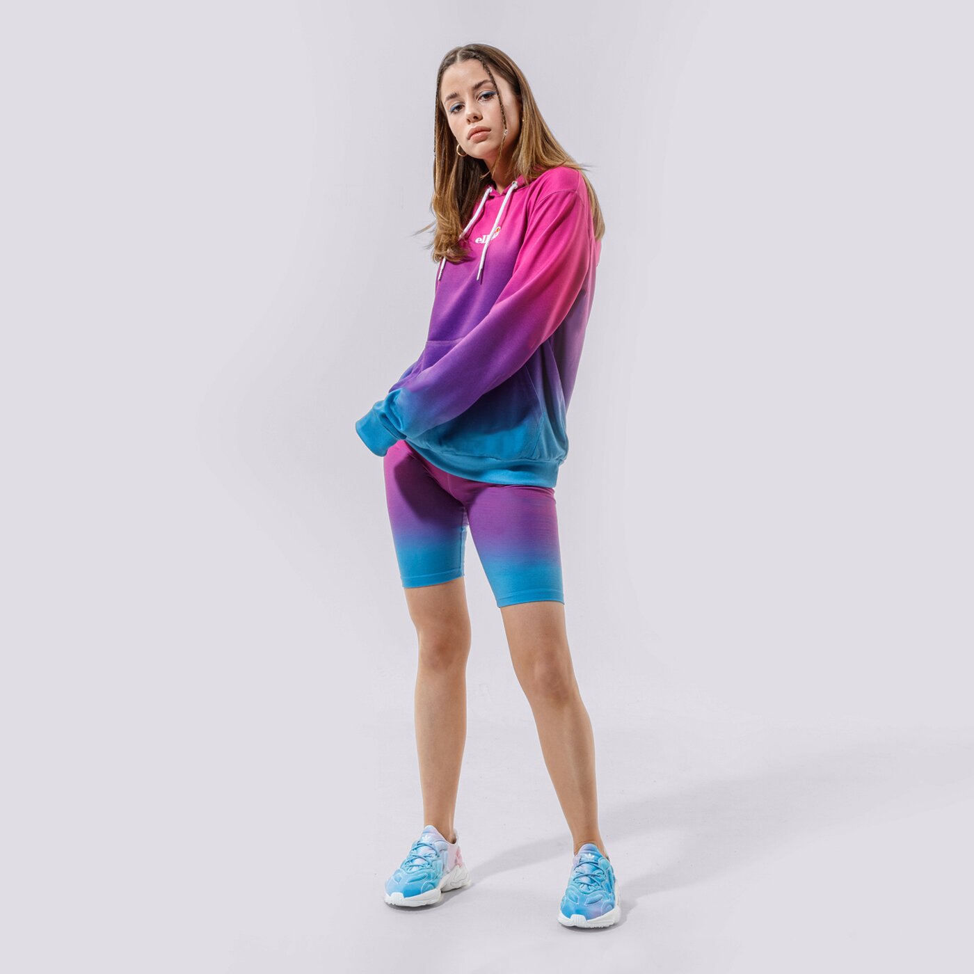 Дамски къси панталони ELLESSE ШОРТИ RINGRAZIO SHORT MLT sgj11912940 цвят многоцветен