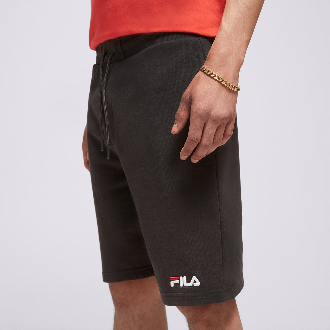 Мъжки къси панталони FILA ШОРТИ YELE ss23spm230235 цвят черен