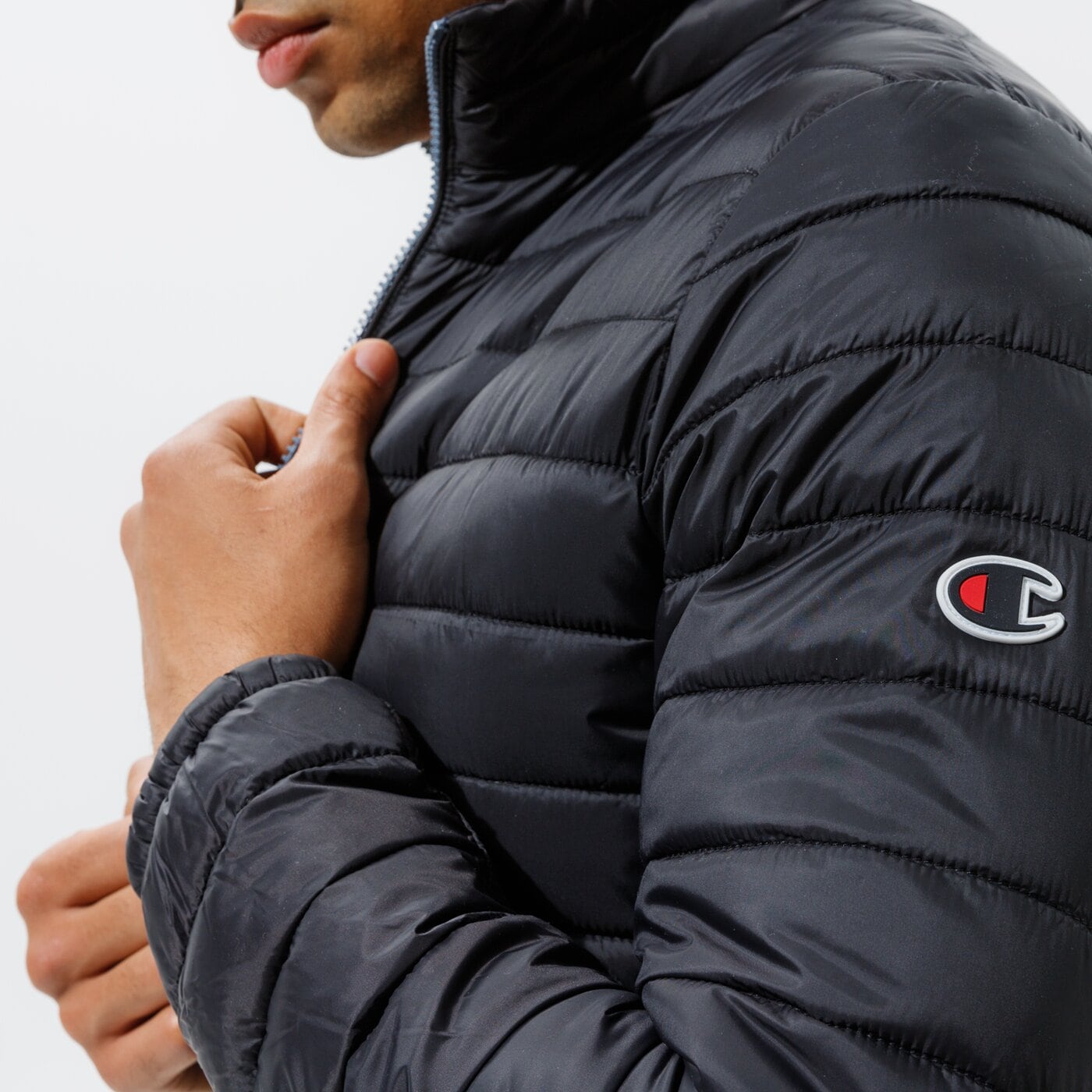 Мъжко преходно яке CHAMPION ЯКЕ JACKET 215644kk001 цвят черен