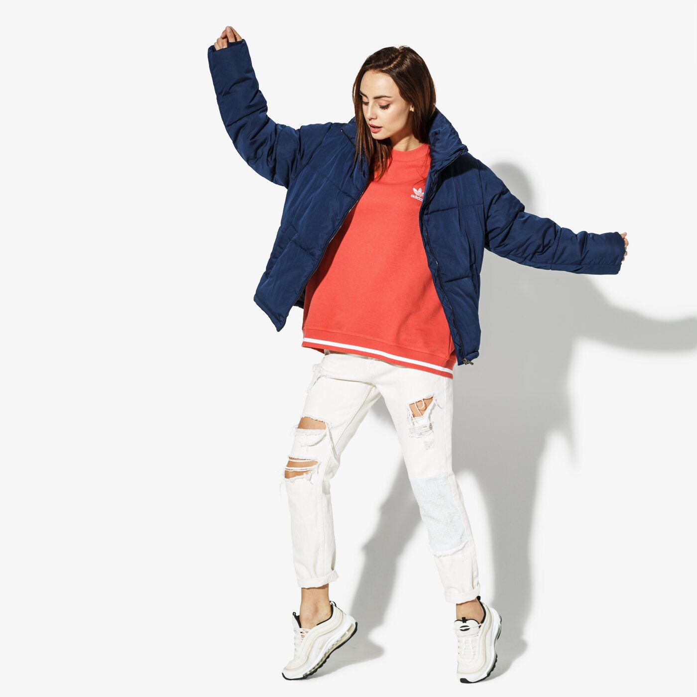 Дамско зимно яке CONFRONT ЯКЕ LANA cfv38kud01001 цвят тъмносин