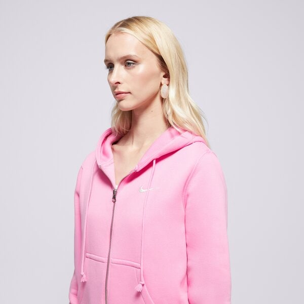 Дамски суичър NIKE СУИТЧЪР СЪС ЗАКОПЧАВАНЕ С КАЧУЛКА W NSW PHNX FLC STD FZ hj0995-675 цвят розов