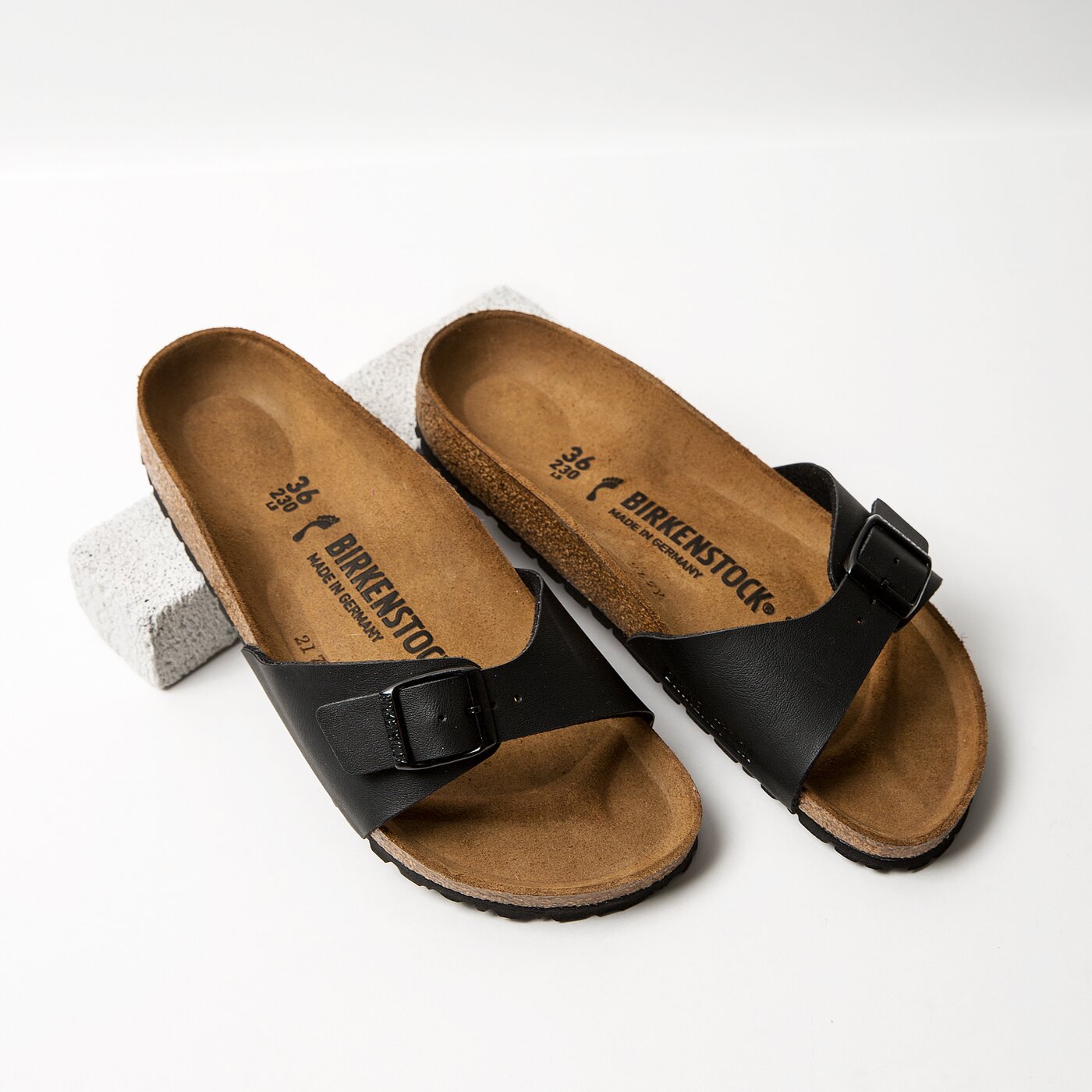 Дамски чехли и сандали BIRKENSTOCK MADRID  40793 цвят черен