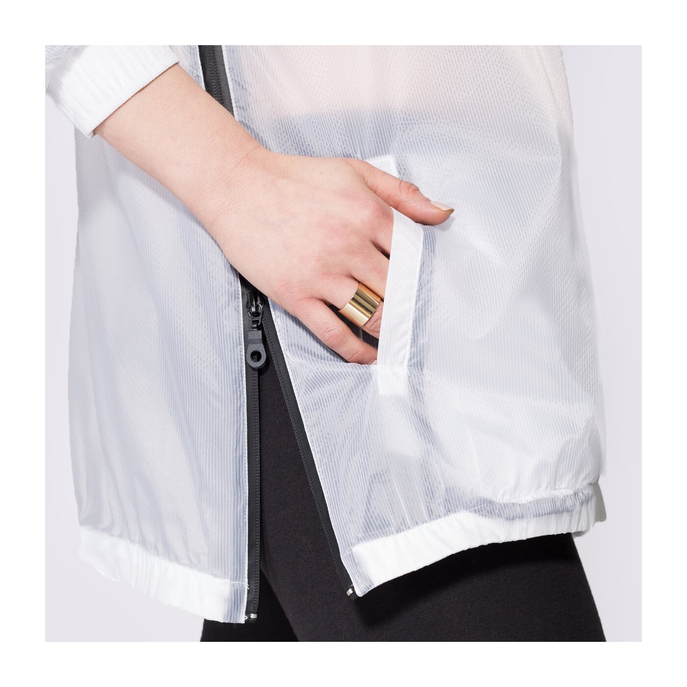 Дамско преходно яке CONFRONT ЯКЕ JAB cf17kud23001 цвят бял