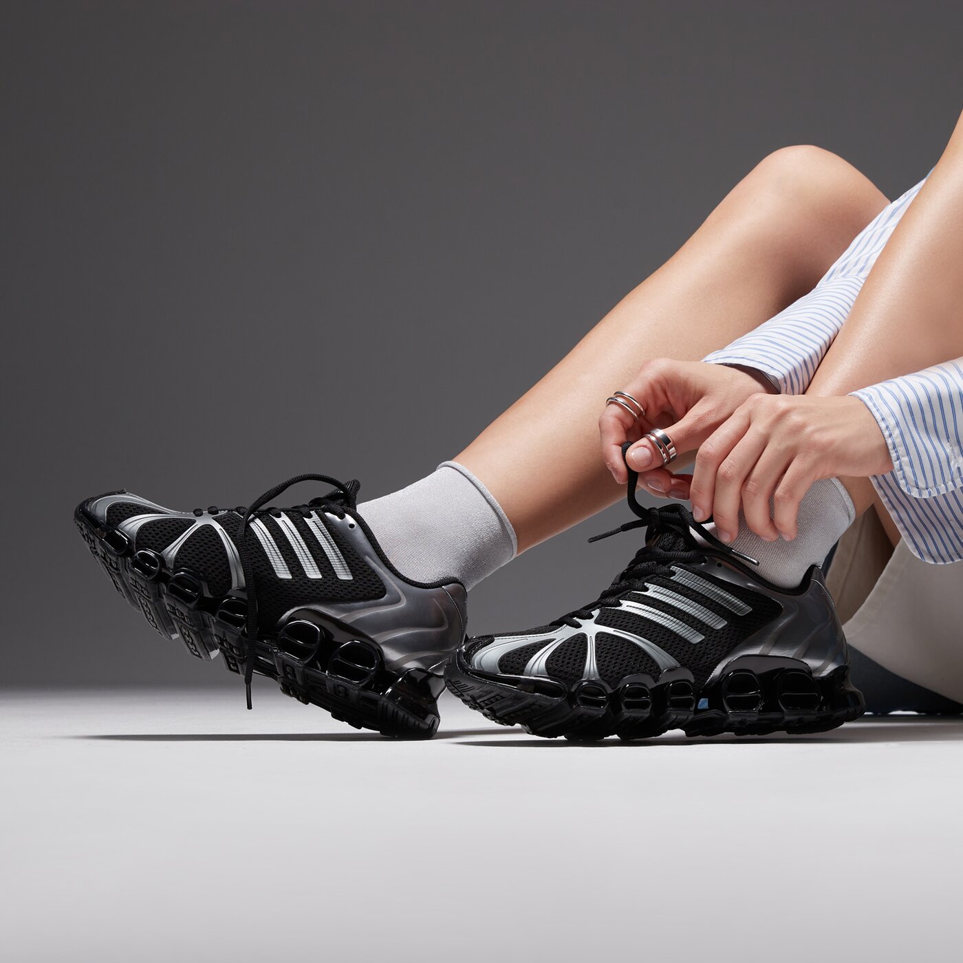 Дамски маратонки ADIDAS MEGA GHOSTRIDE W jq0553 цвят черен