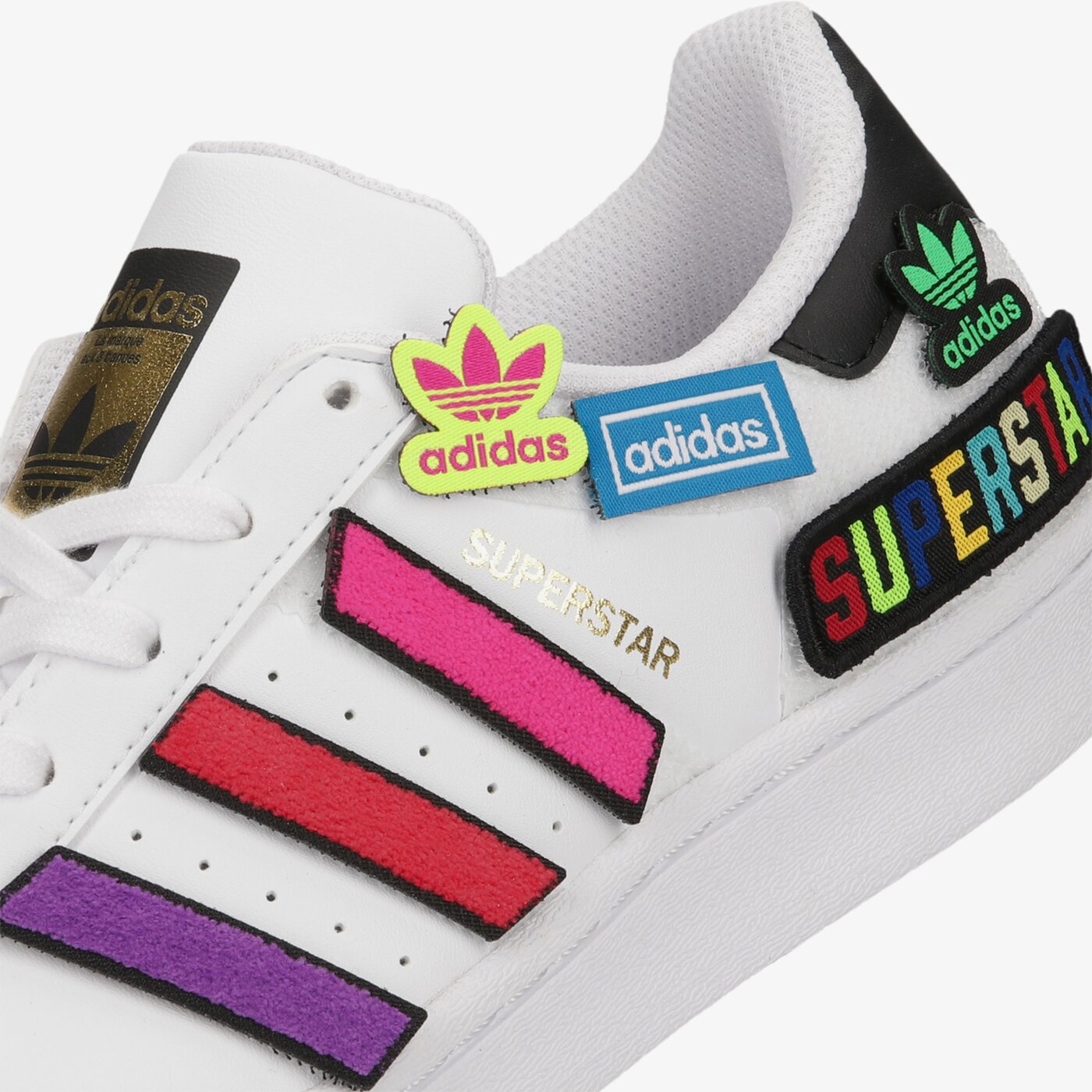 Детски маратонки ADIDAS SUPERSTAR J  q47342 цвят бял