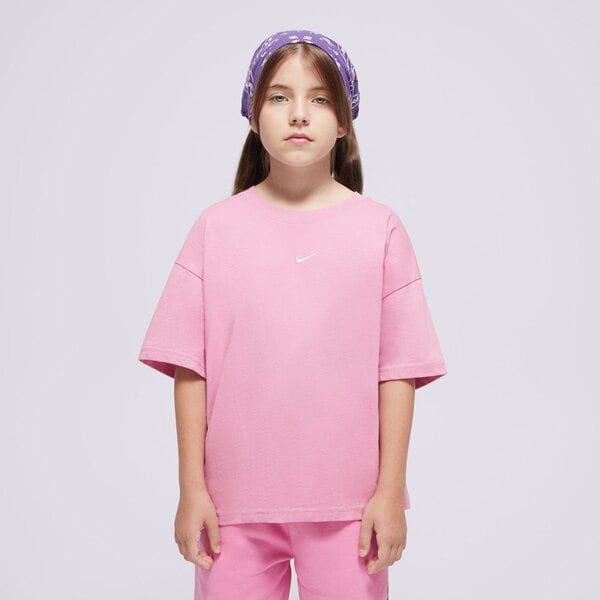 Детска тениска NIKE ТЕНИСКА G NSW TEE BOXY ESSNTL LBR GIRL fz5559-646 цвят розов