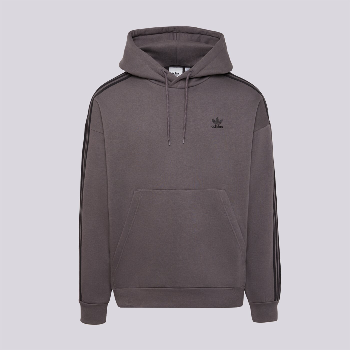 Мъжки суичър ADIDAS СУИТЧЪР С КАЧУЛКА BAGGY HOODIE jy1413 цвят сив