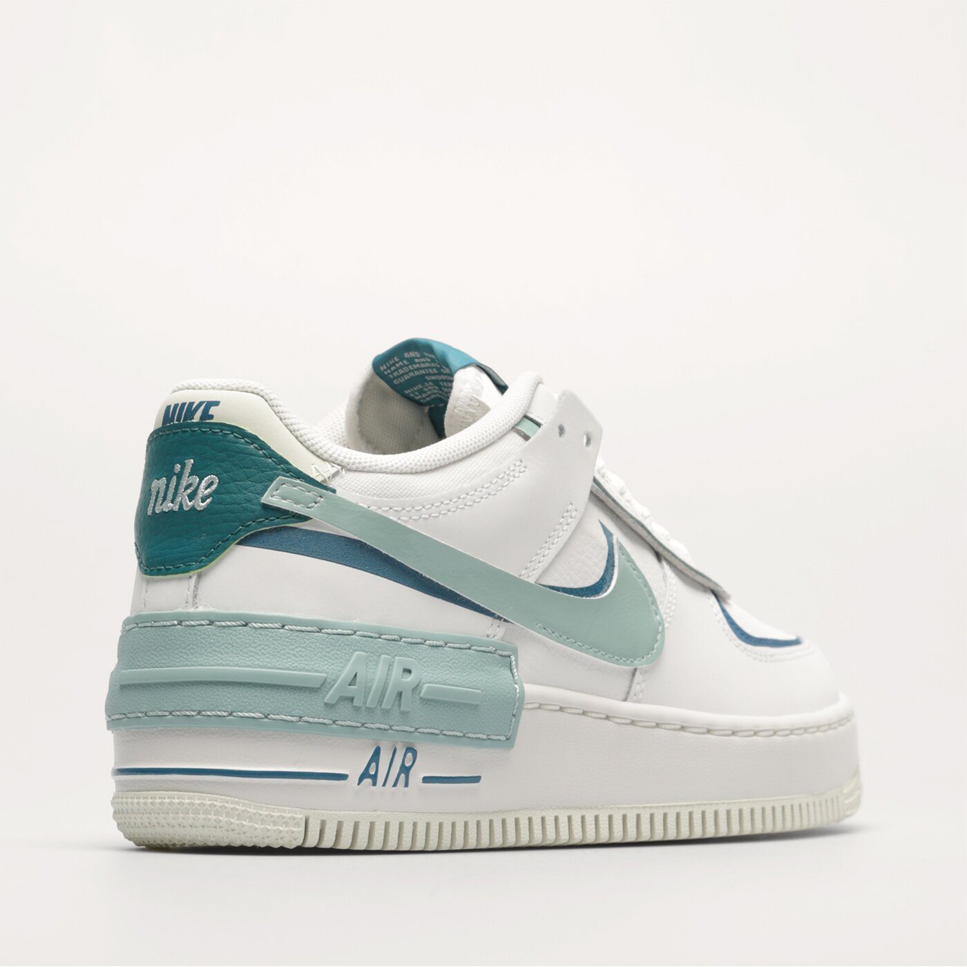 Дамски маратонки NIKE W AF1 SHADOW dz1847-101 цвят тюркоазен