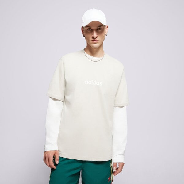 Мъжка тениска ADIDAS ТЕНИСКА M LIN SJ T je9007 цвят бежов