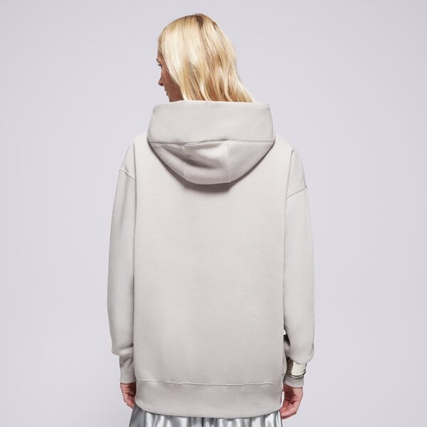 Дамски суичър NIKE СУИТЧЪР С КАЧУЛКА W NSW PHNX FLC OS PO HOODIE dq5860-009 цвят сив