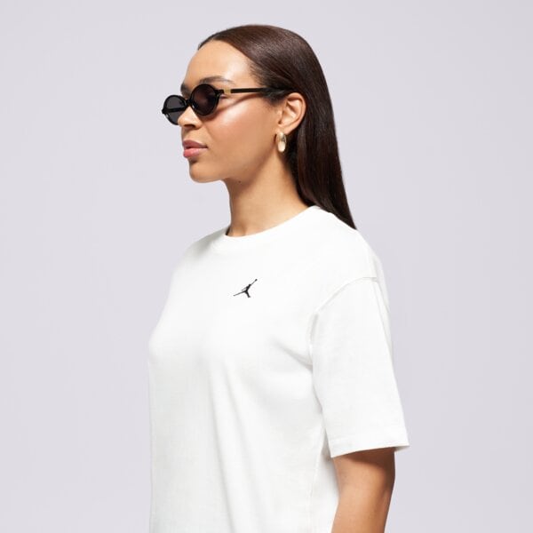 Дамска тениска JORDAN ТЕНИСКА W J ESSEN GF TEE CORE 23 fn4500-101 цвят бял