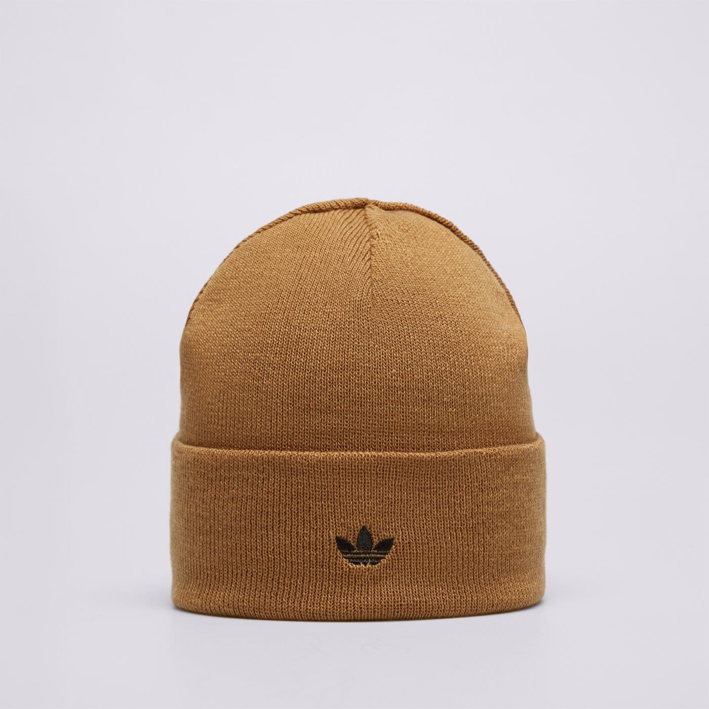 Дамска зимна шапка ADIDAS ШАПКА ADICOLOR CUFF B jw1115 цвят кафяв