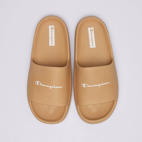 Мъжки чехли и сандали CHAMPION SOFT SLIPPER s22471ms041 цвят бежов
