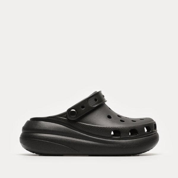 Дамски чехли и сандали CROCS CLASSIC CRUSH CLOG 207521-001 цвят черен