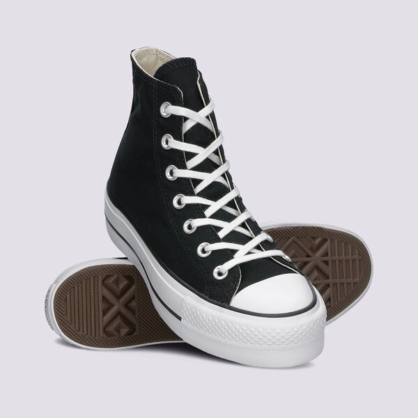 Дамски маратонки CONVERSE CHUCK TAYLOR ALL STAR LIFT 560845c цвят черен