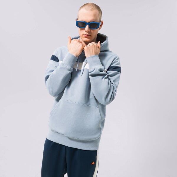 Мъжки суичър ELLESSE СУИТЧЪР С КАЧУЛКА PIETRO OH HOODY LBLUE shr17434426 цвят син