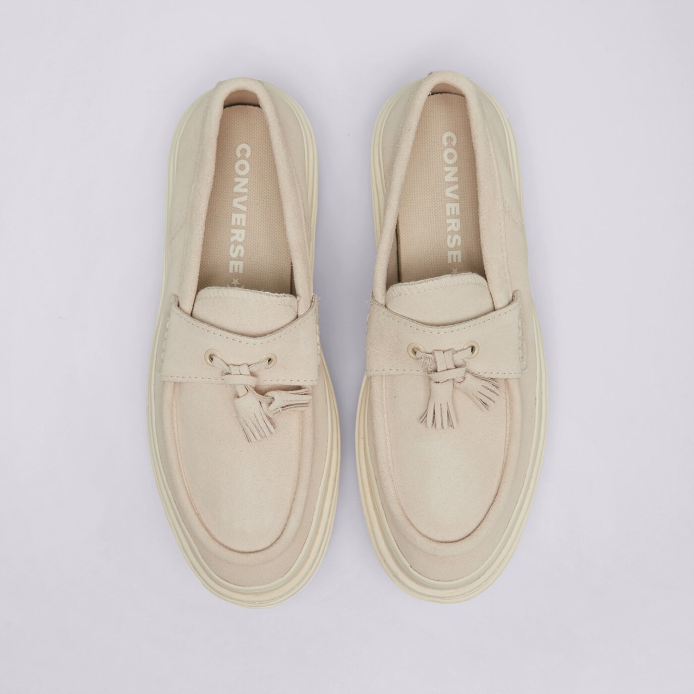 Дамски кежуал CONVERSE CHUCK TAYLOR ALL STAR LUGGED HEEL LOAFER a15553c цвят кремав