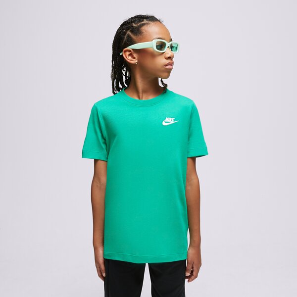 Детска тениска NIKE ТЕНИСКА NIKE SPORTSWEAR BOY ar5254-331 цвят зелен