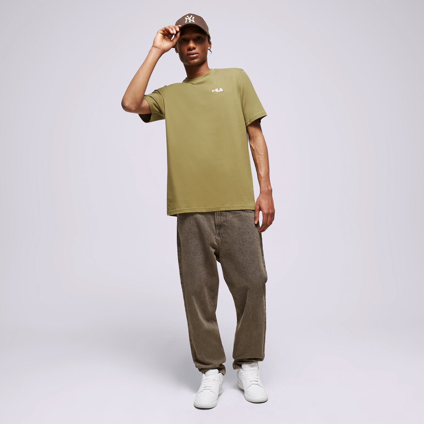 Мъжка тениска FILA ТЕНИСКА DRINGO ss23spm229527 цвят зелен