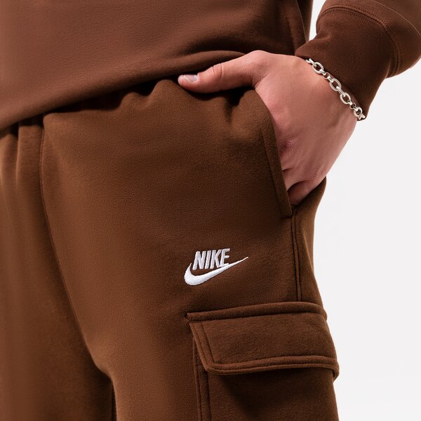 Мъжки панталони NIKE ПАНТАЛОНИ SPORTSWEAR CLUB FLEEC CARGO cd3129-259 цвят кафяв