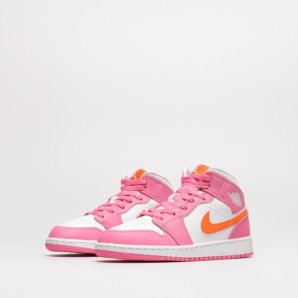 Детски маратонки AIR JORDAN 1 MID (GS) dx3240-681 цвят бял