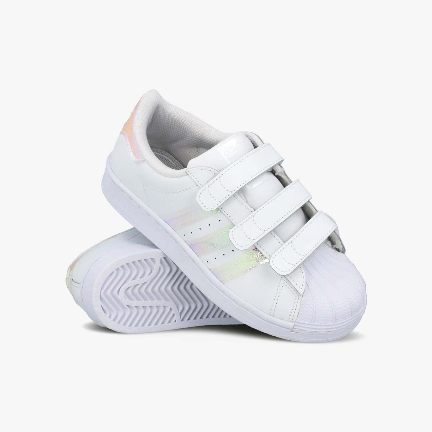 Детски маратонки ADIDAS SUPERSTAR CF C  fv3655 цвят бял