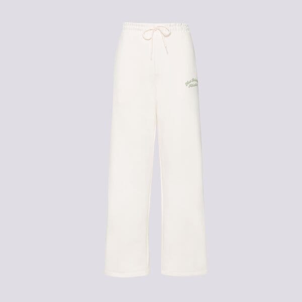 Дамски панталони NEW BALANCE ПАНТАЛОНИ LINEAR HERITAGE FLEECE WIDE LEG PANT wp53902pef цвят бежов