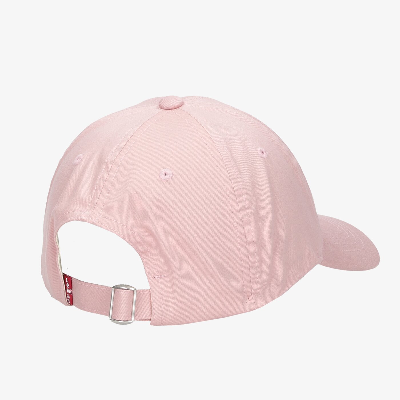 Дамска шапка с козирка LEVI'S ШАПКА MID BATWING FLEXFIT 38139-0055 цвят розов