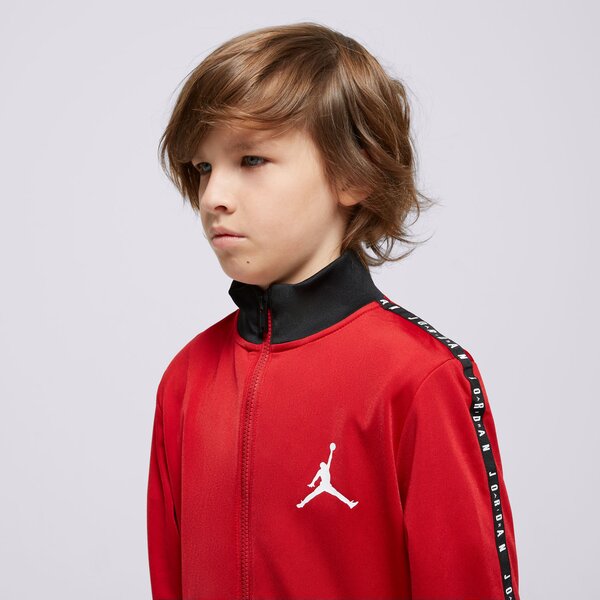 Детска тениска JORDAN КОМПЛЕКТ AIR JORDAN TRICOT SET BOY 95a449-kr5 цвят черен